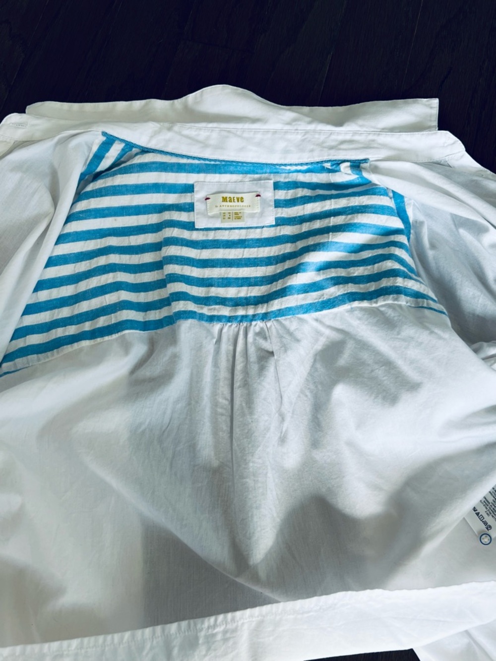 Maeve by Anthropology Tie-Front Button Down Shirt - Picture 8 of 9